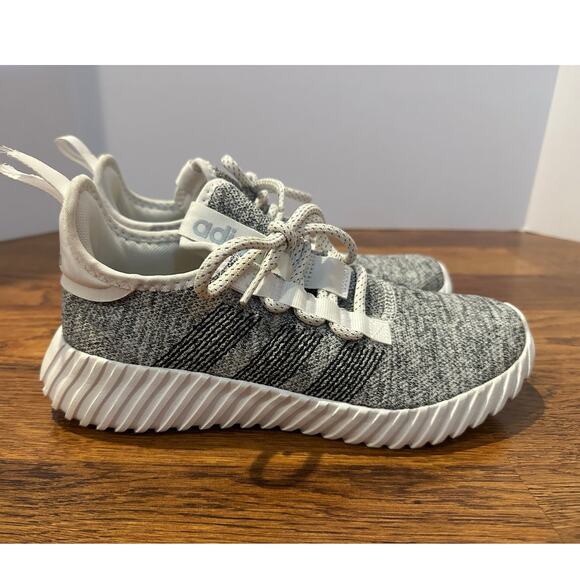 Adidas Women’s Kaptir Flow Knit Running Shoes Gray Sz 9 Lightweight Performance - Picture 2 of 10